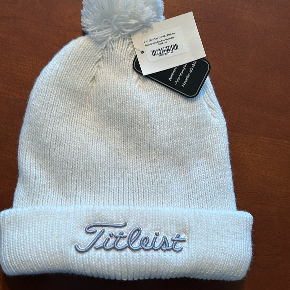 Titleist Winter Hat NWT